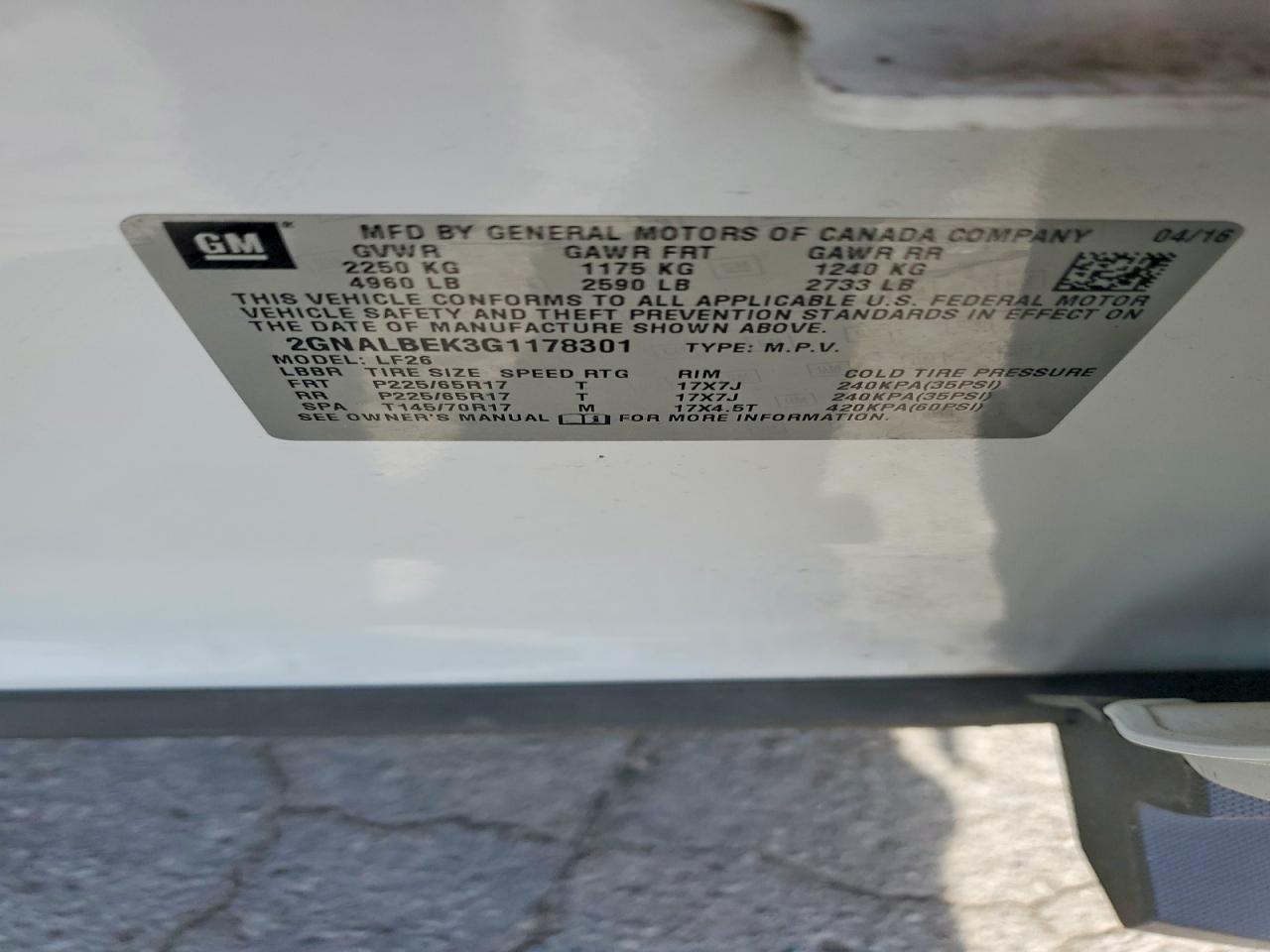 Chevrolet Equinox Ls