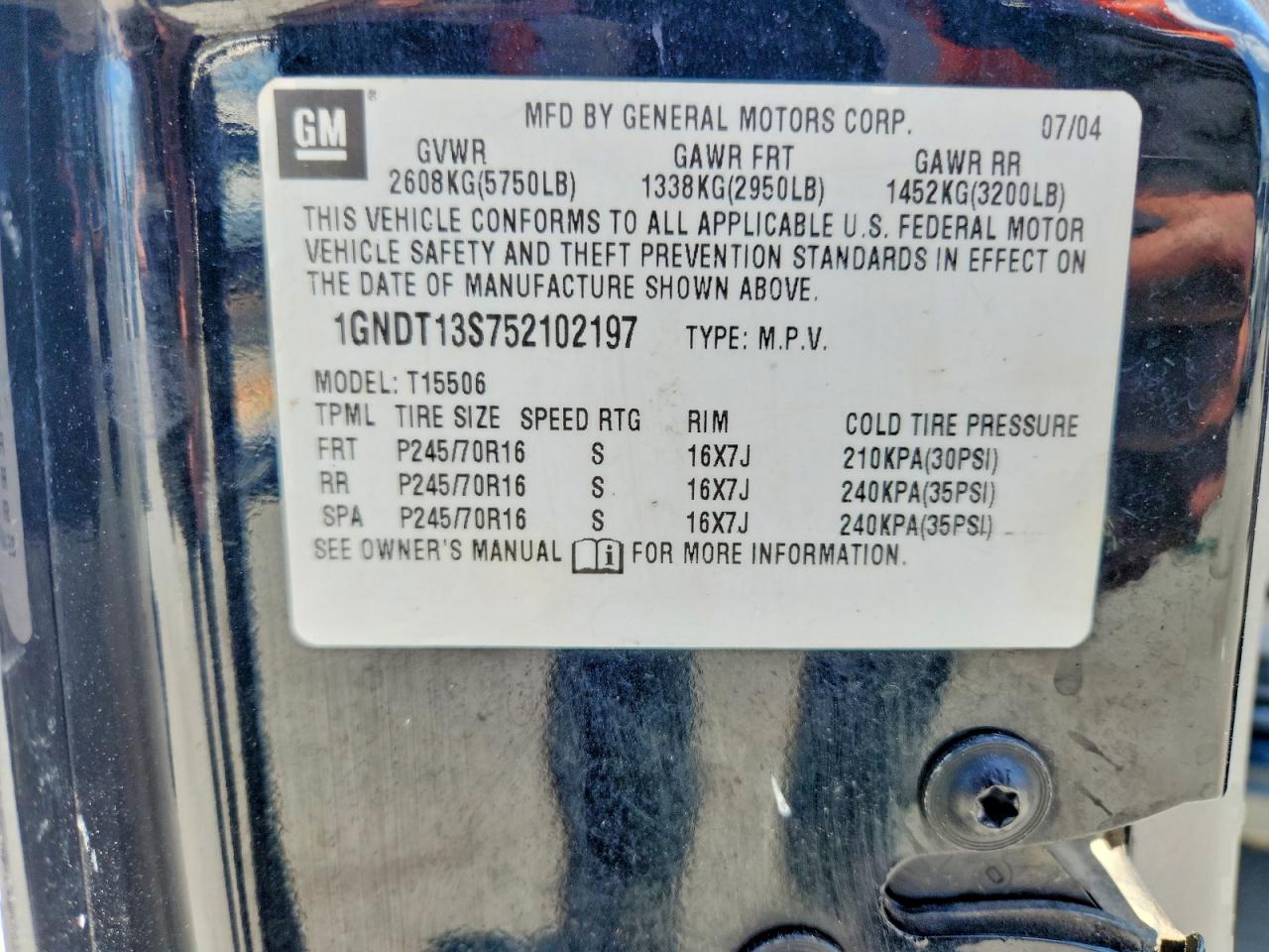 Chevrolet Trailblazer Ls