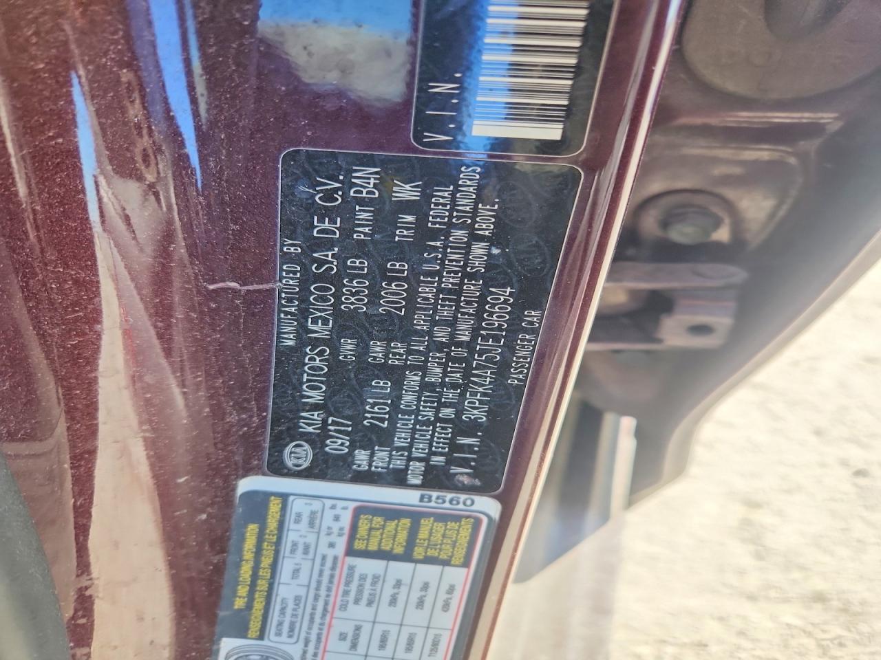 Kia Forte Lx