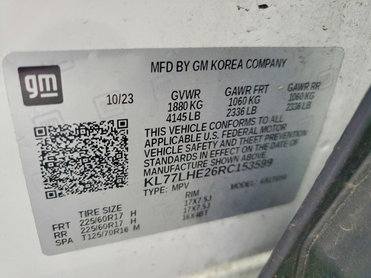 Chevrolet Trax 1lt