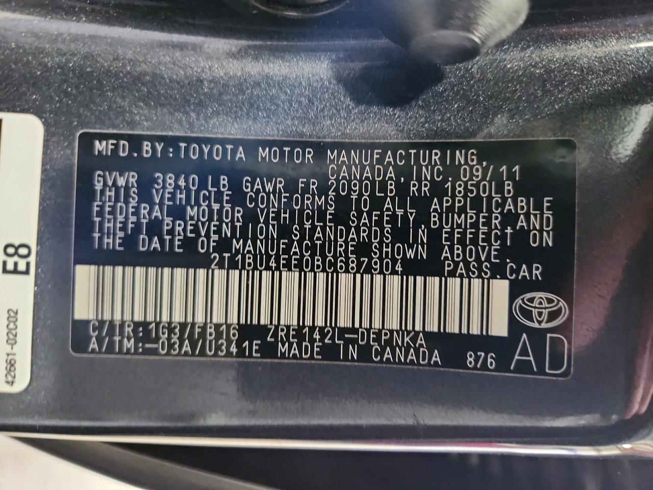 Toyota Corolla Base