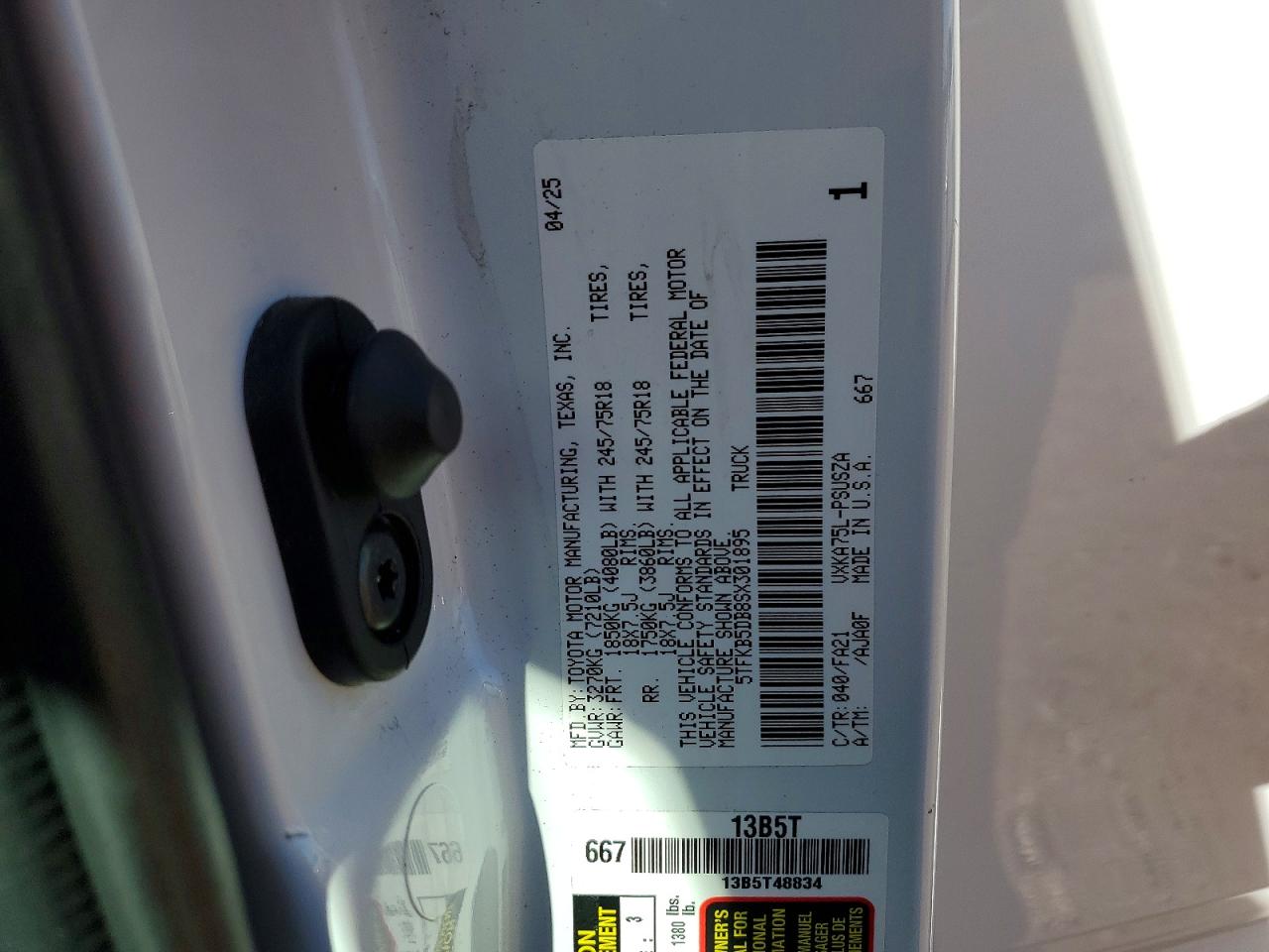 Toyota Tundra Sr