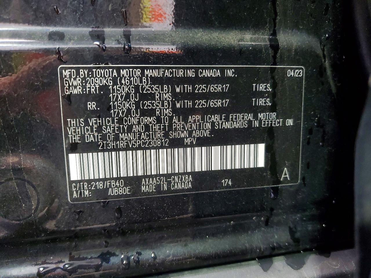Toyota RAV4 Le