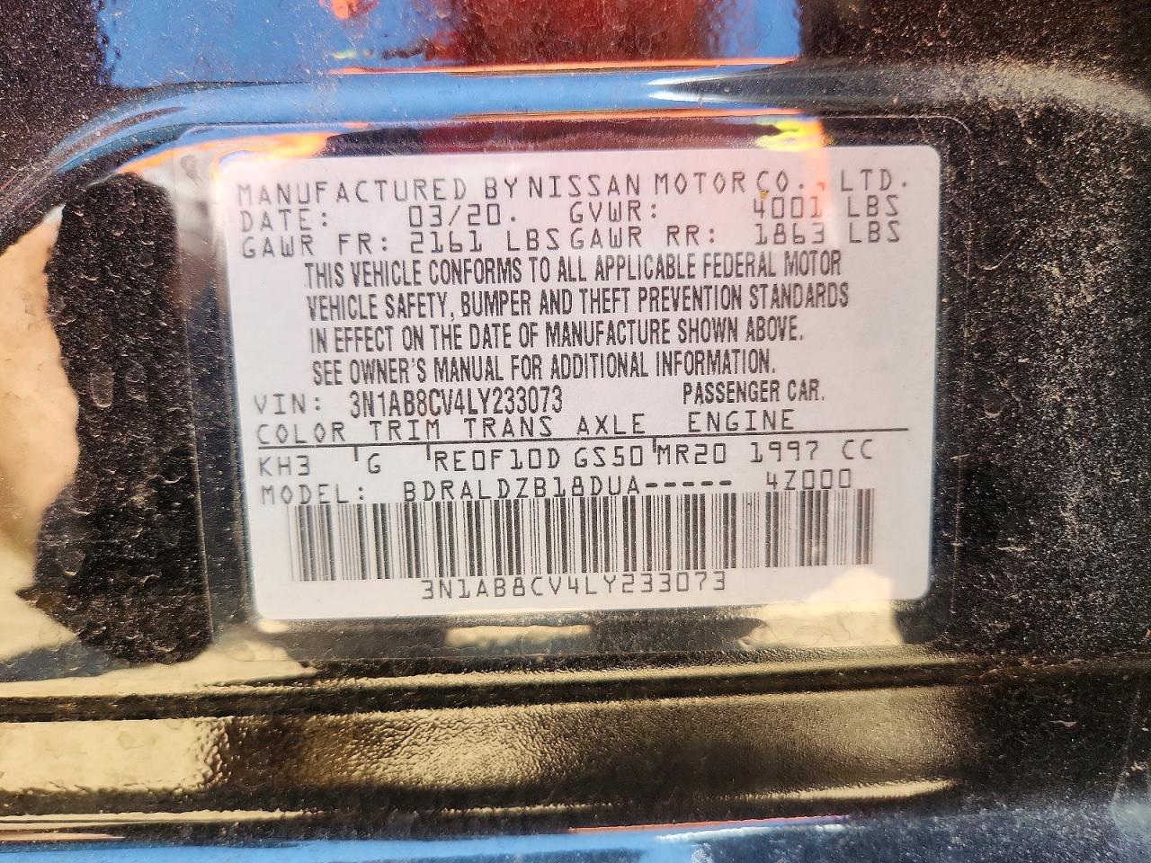 Nissan Sentra Sv