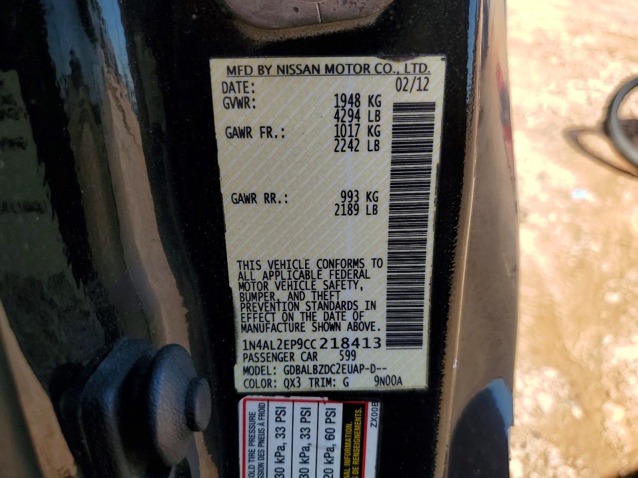 Nissan Altima S