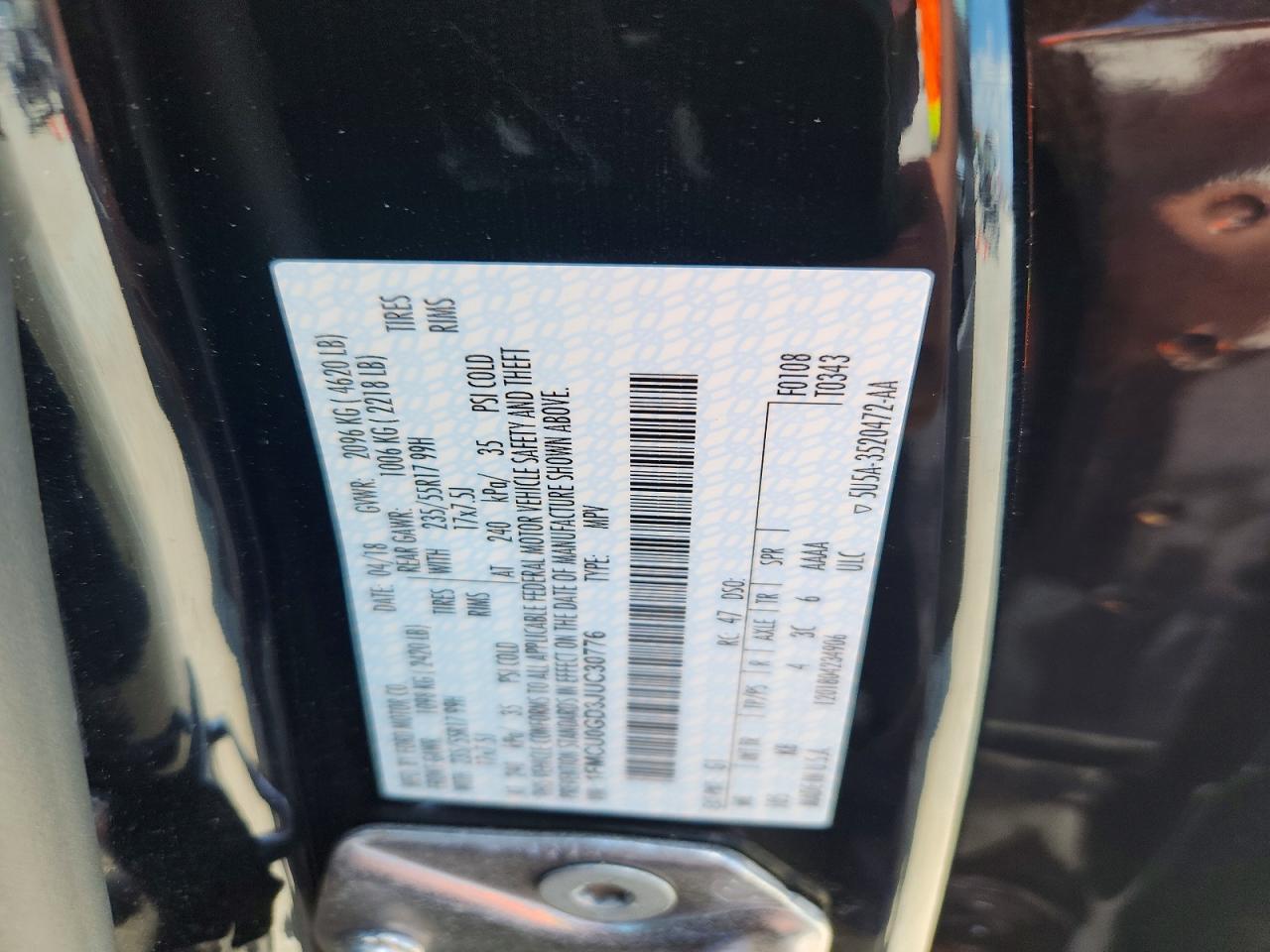Ford Escape Se