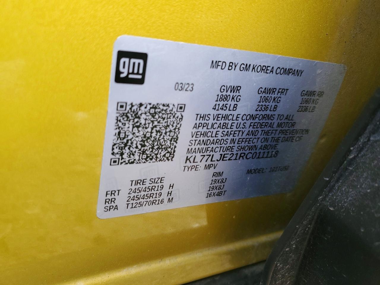Chevrolet Trax 2rs
