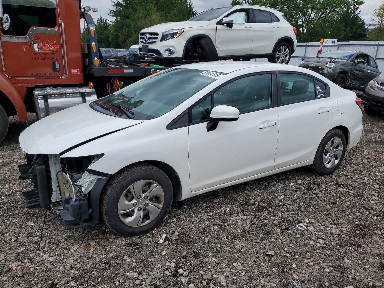 Salvage Honda Civic Image