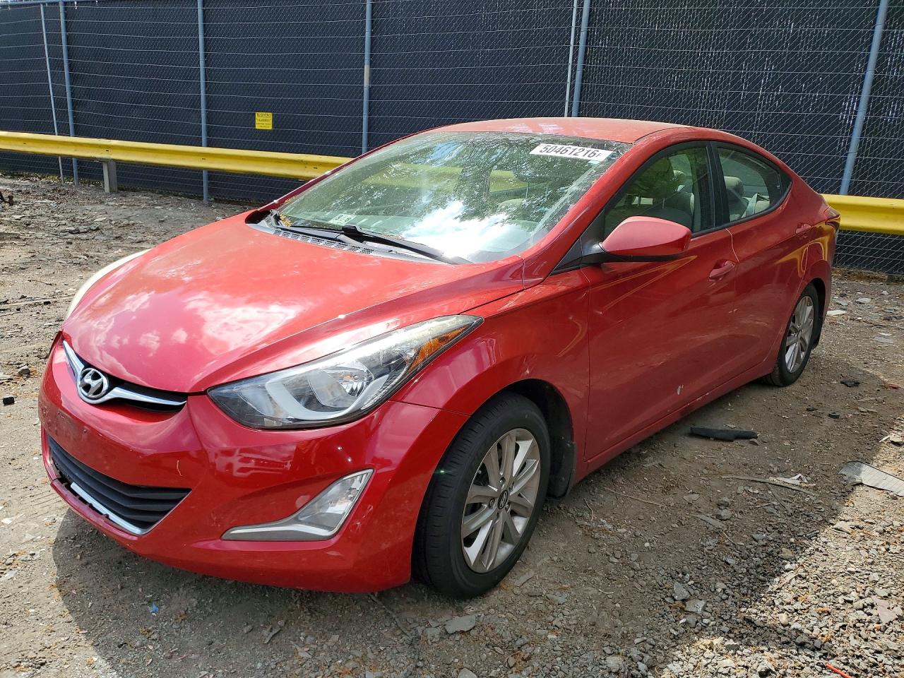 Salvage Hyundai ELANTRA Image