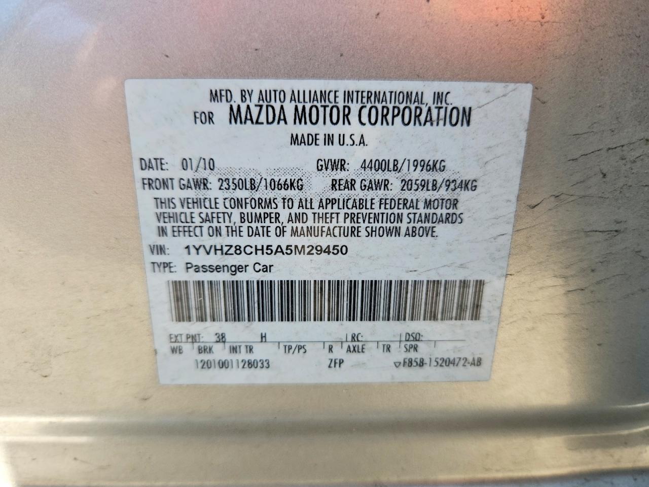 Mazda 6 I