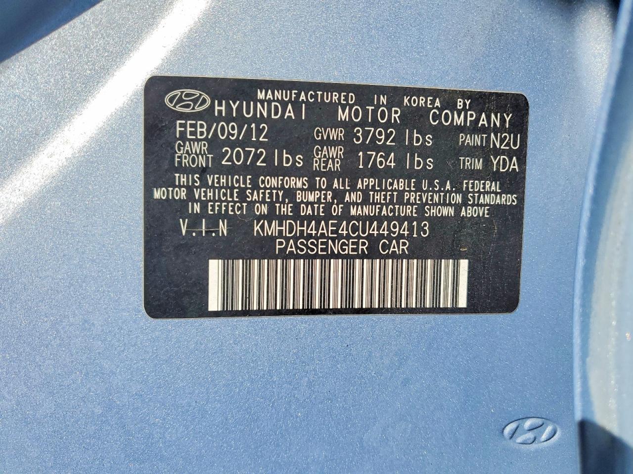 Hyundai ELANTRA Gls