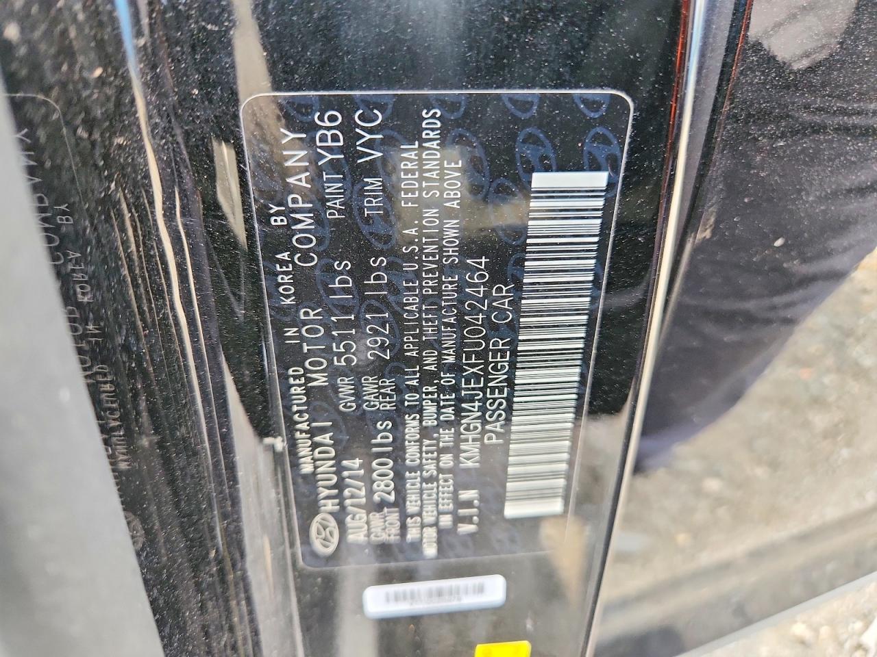Hyundai Genesis 3.8l