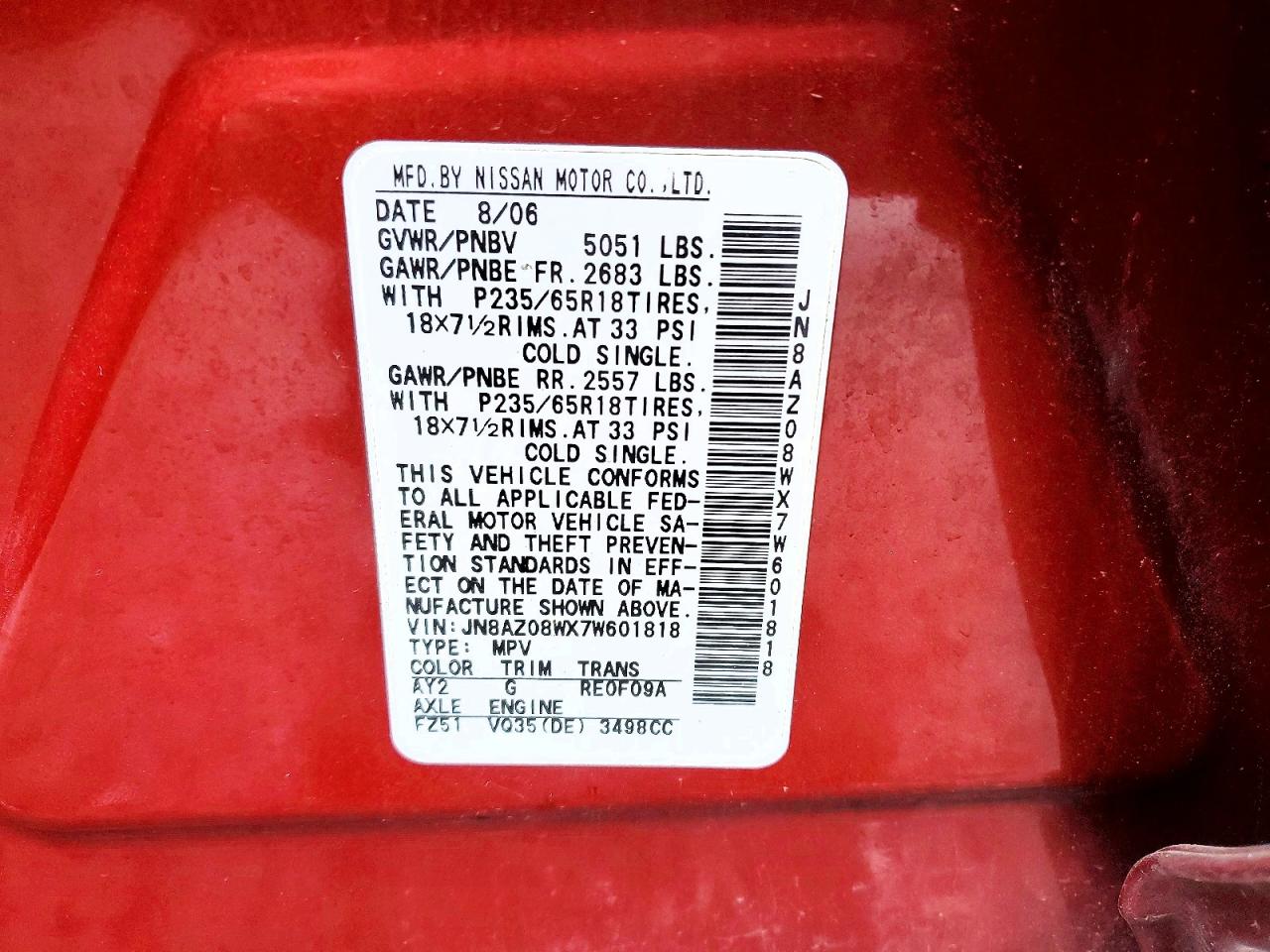 Nissan Murano S