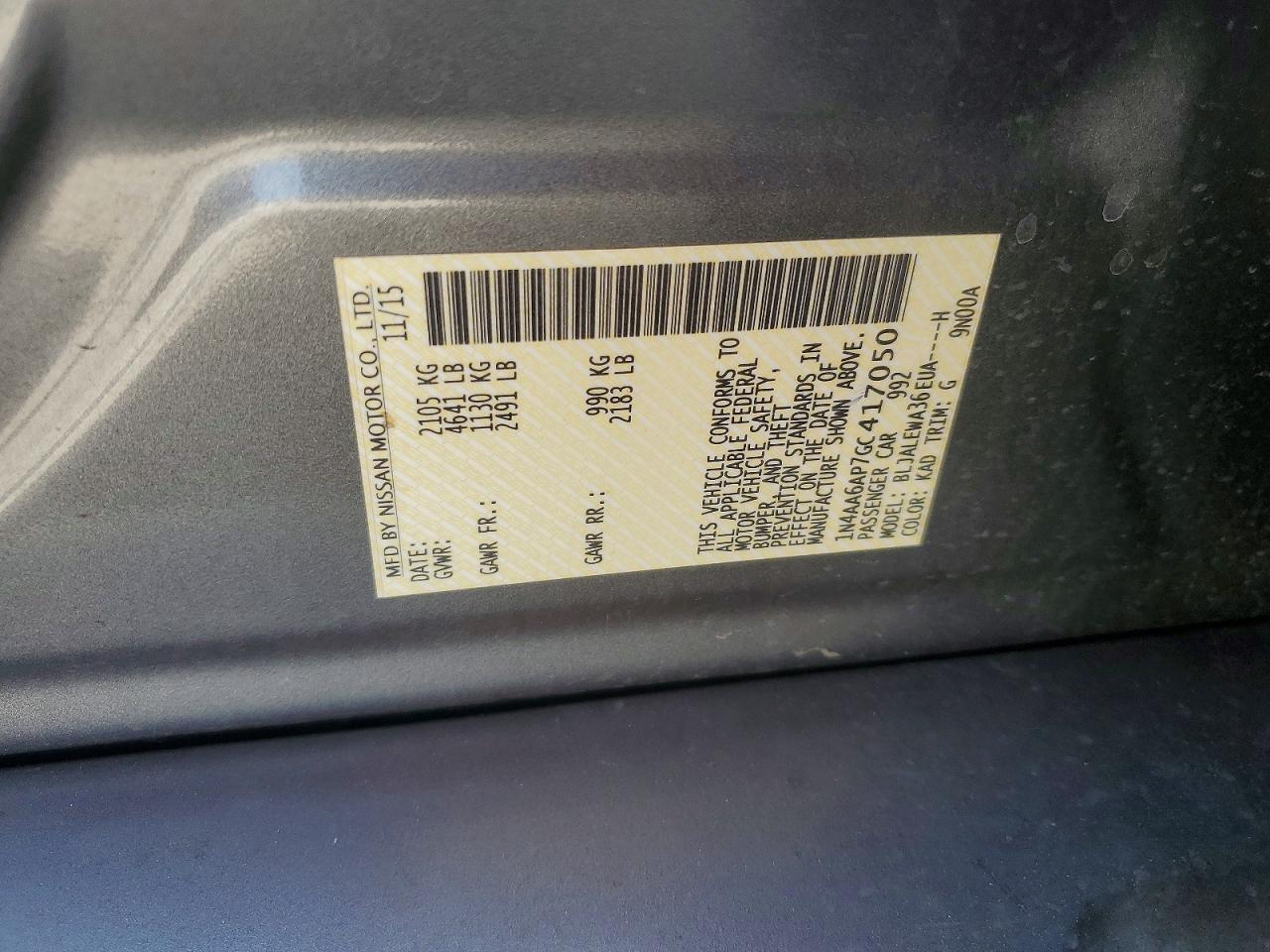 Nissan Maxima 3.5 Sl