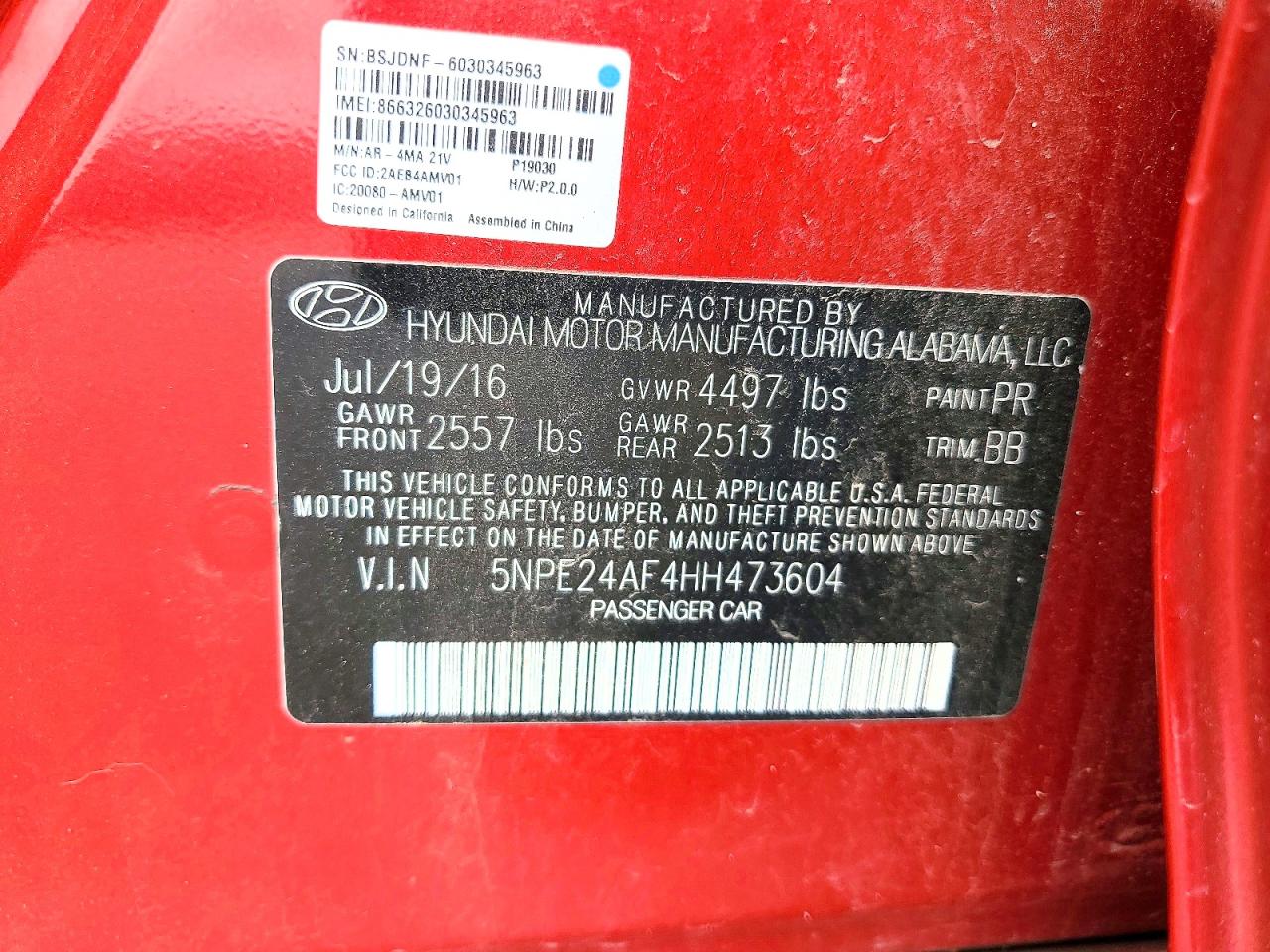 Hyundai SONATA Se