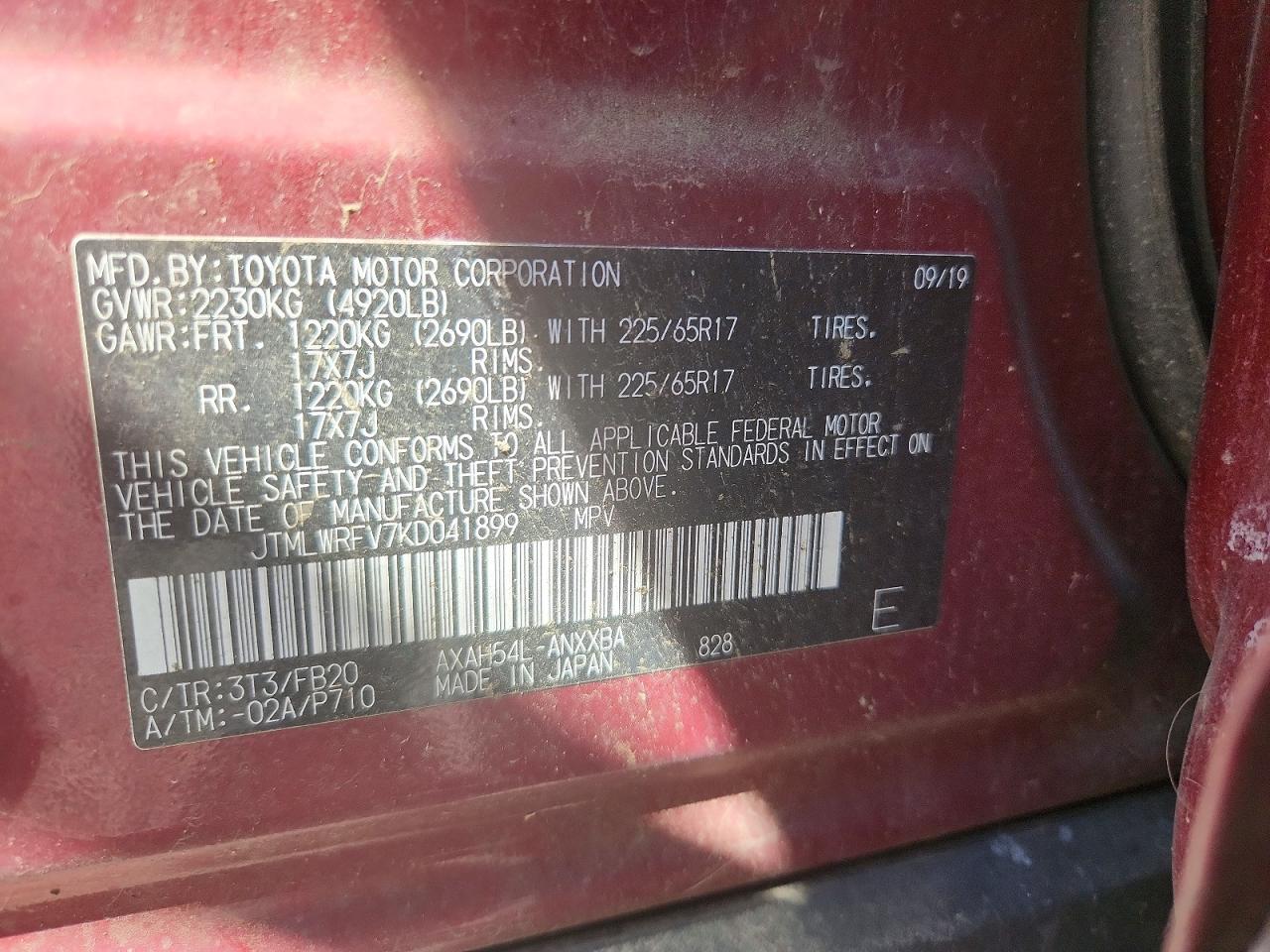 Toyota RAV4 Le