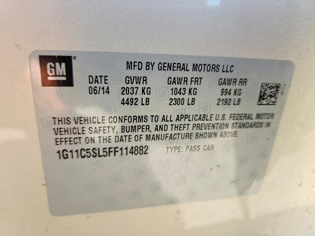 Chevrolet Malibu 1lt