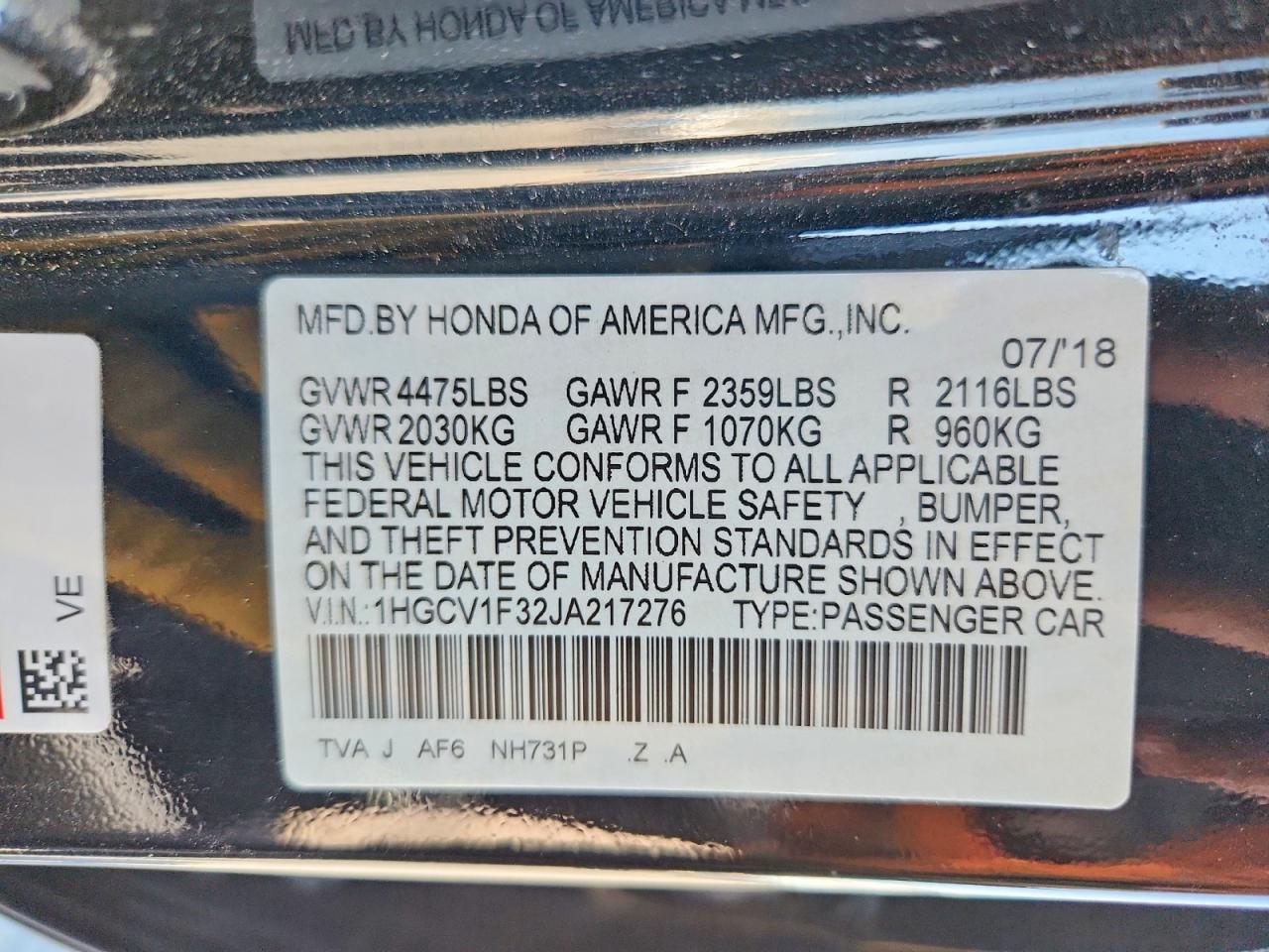 Honda Accord Sport