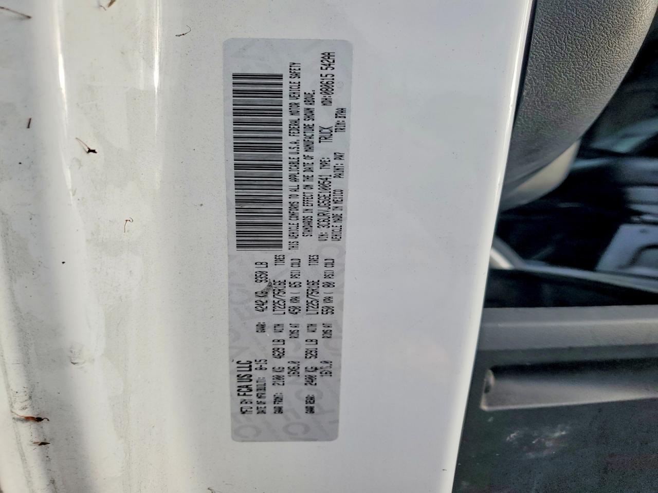 Ram Promaster 3500 High