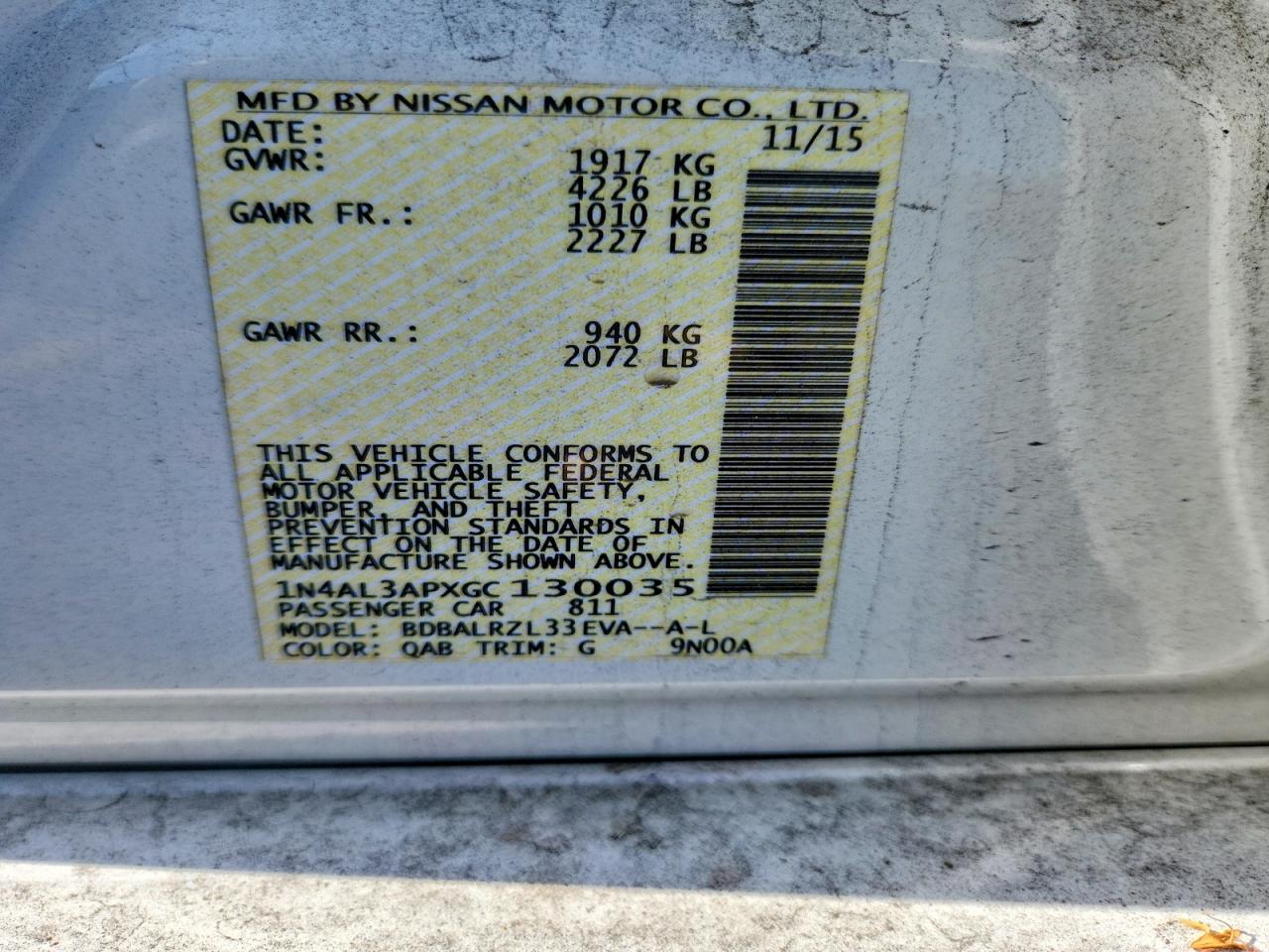 Nissan Altima 2.5