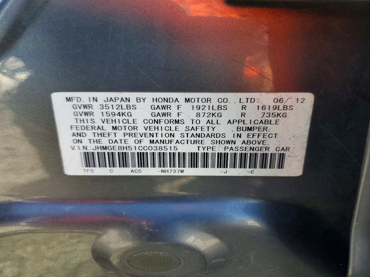 Honda Fit Sport
