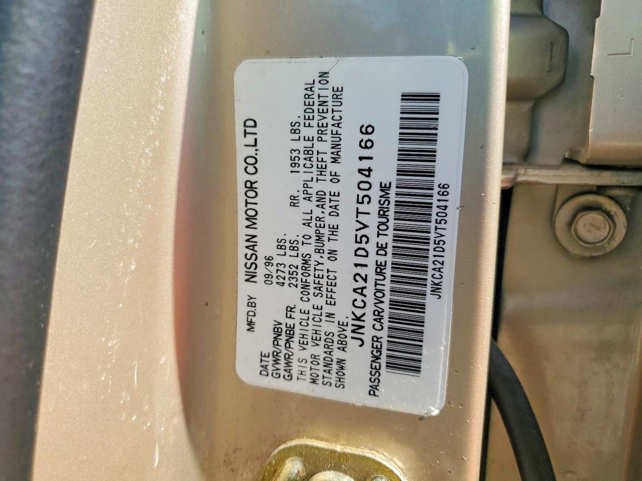 INFINITI I30 Base Base
