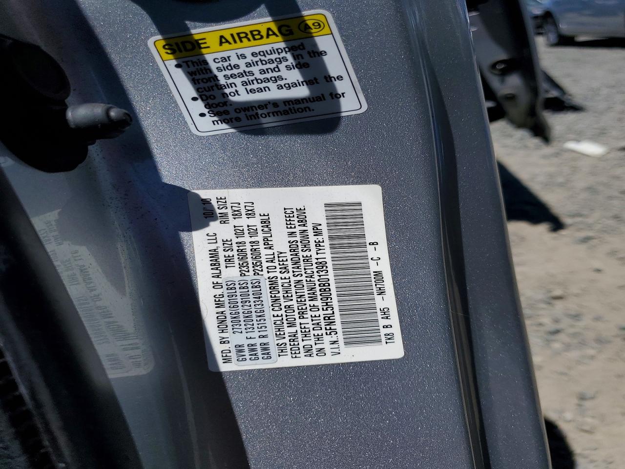 Honda Odyssey Touring