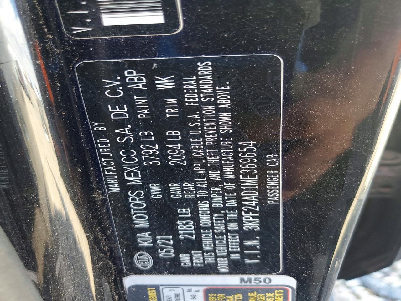 Kia Forte Fe