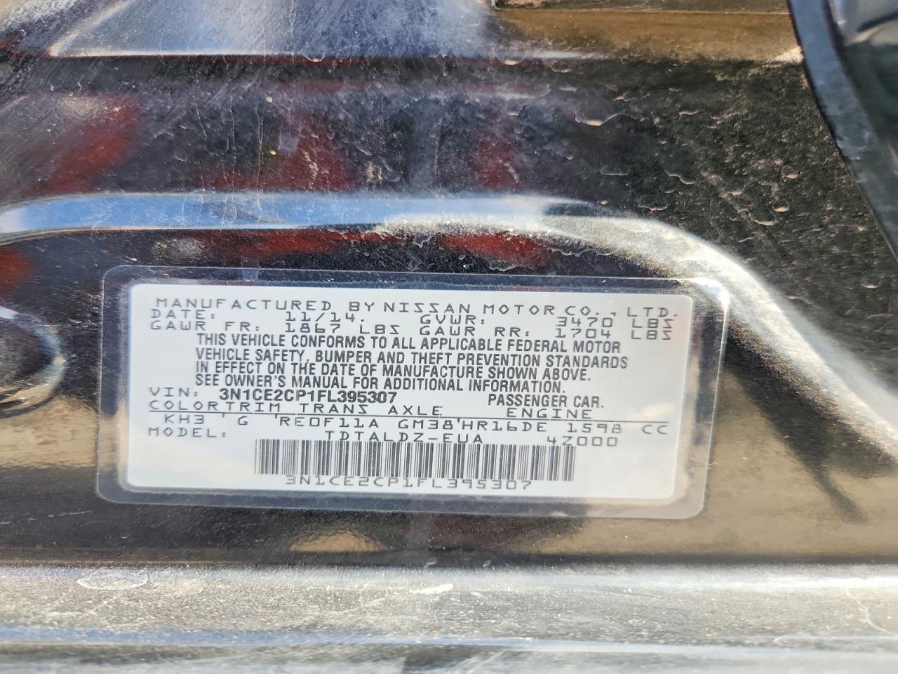 Nissan Versa Sv