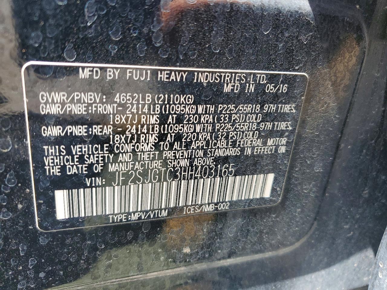 Subaru Forester 2.0xt Touring
