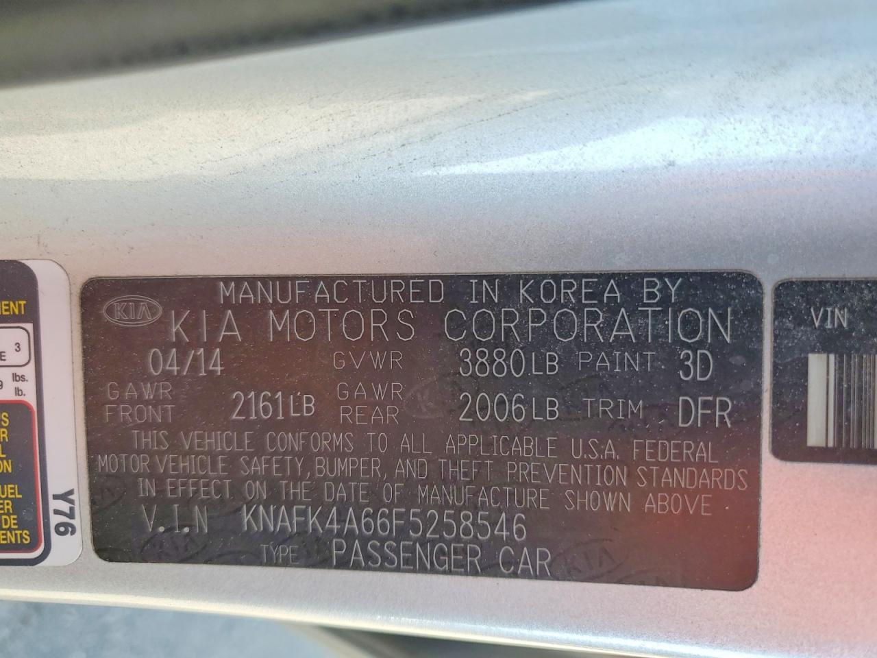 Kia Forte Lx