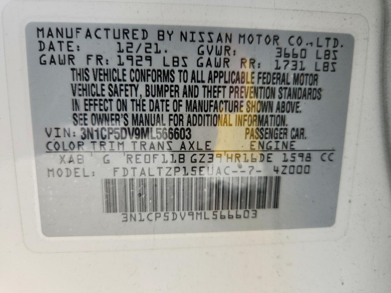 Nissan Kicks Sr