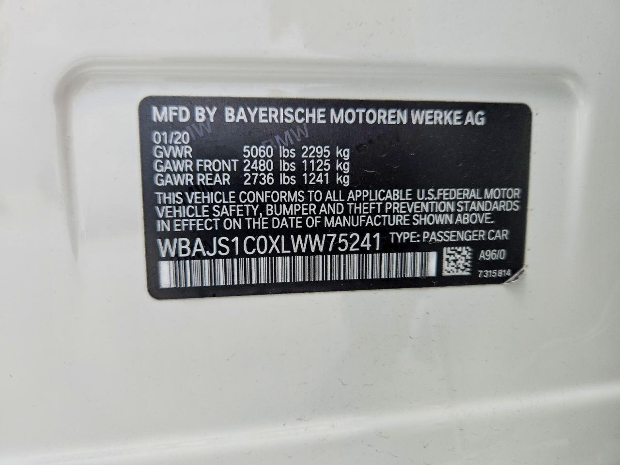 BMW 5 Series I