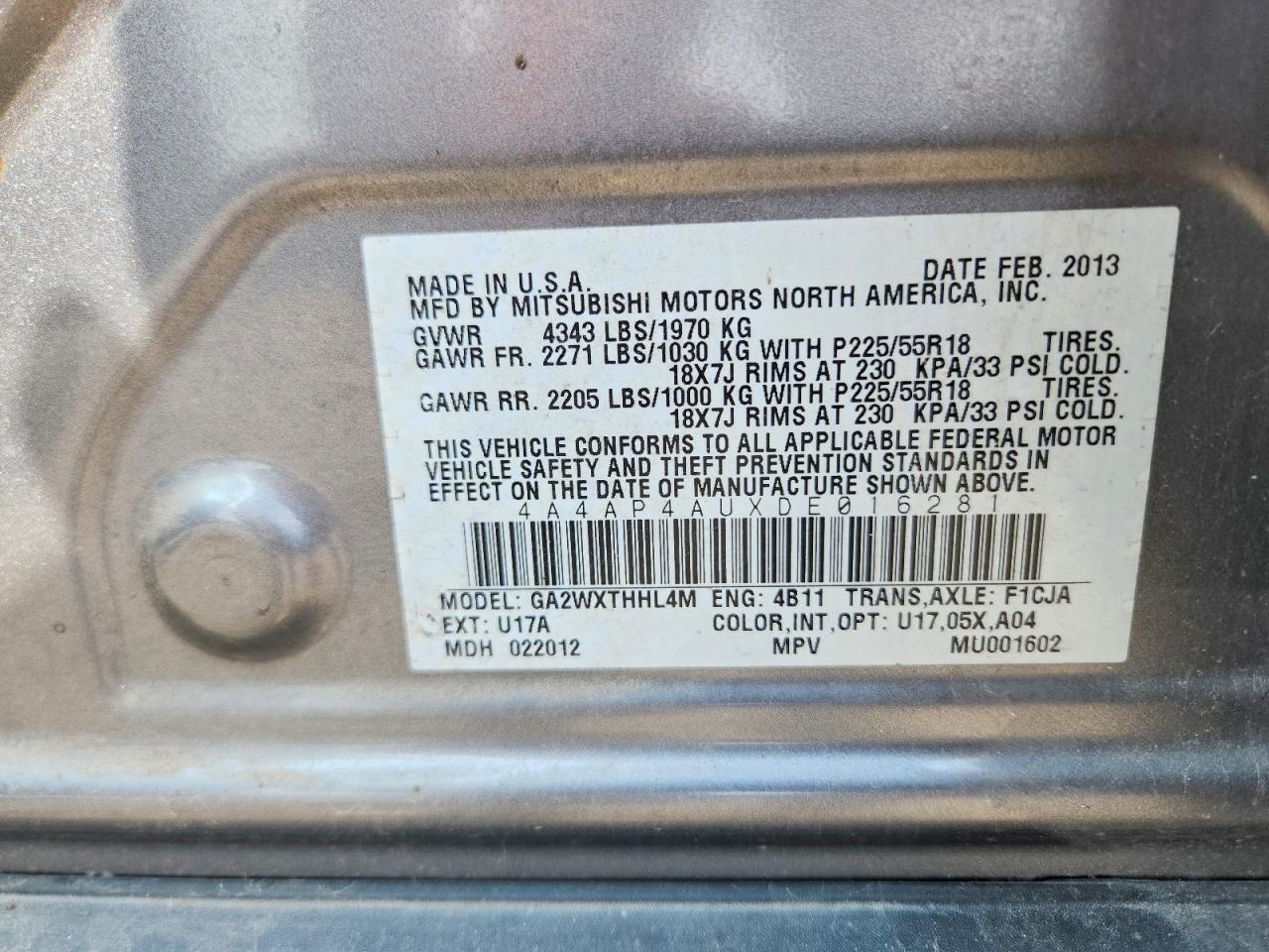 Mitsubishi Outlander Se