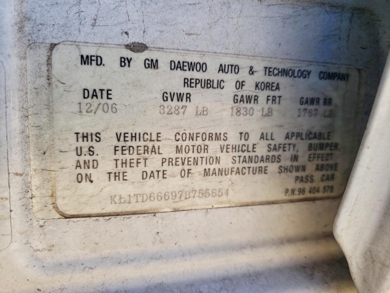 Chevrolet Aveo Base