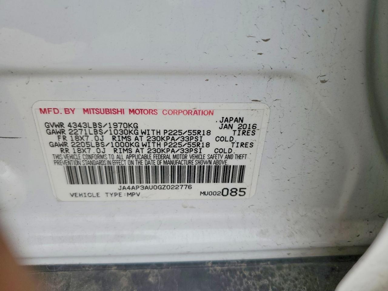 Mitsubishi Outlander Es