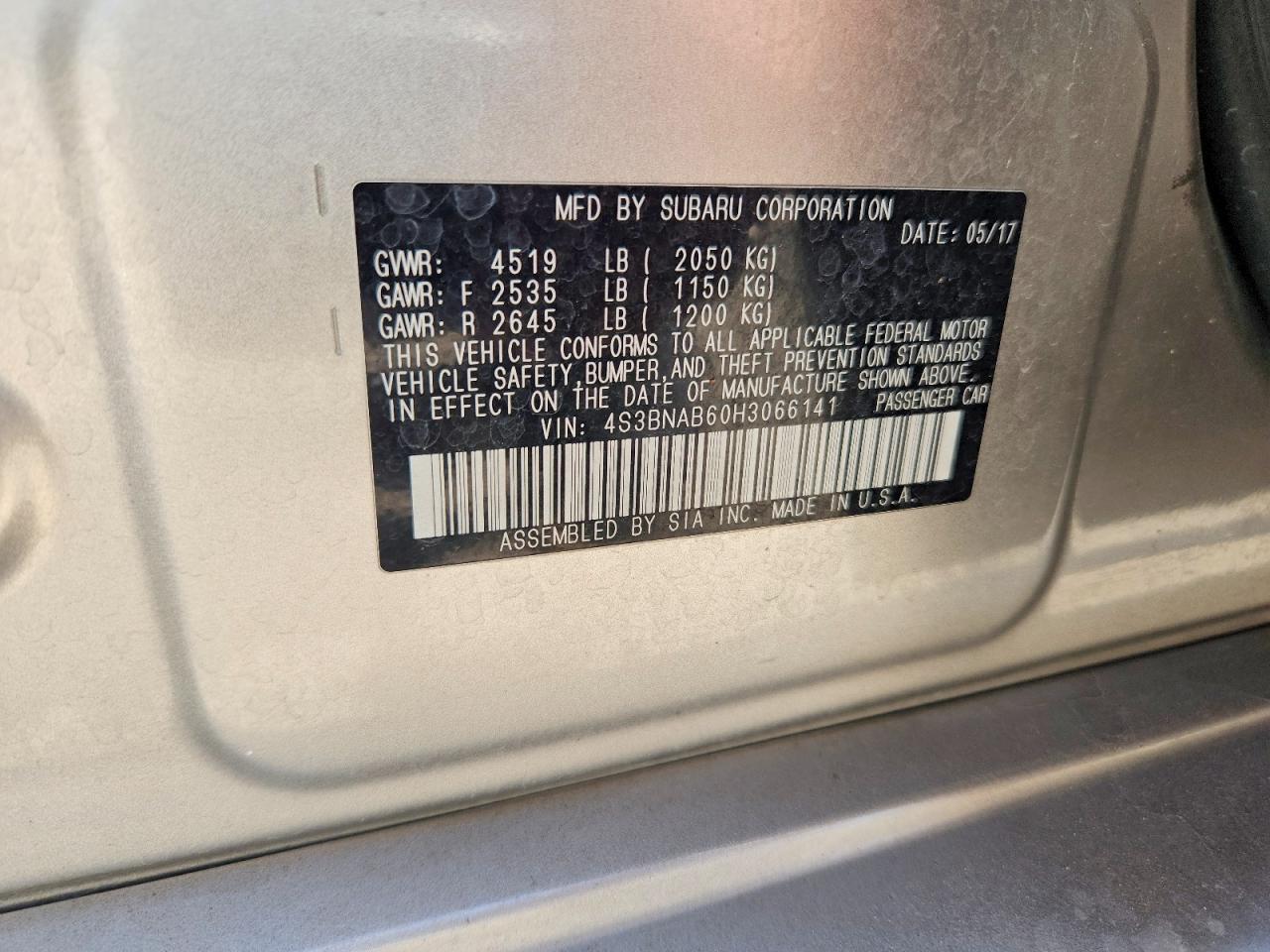Subaru Legacy 2.5i