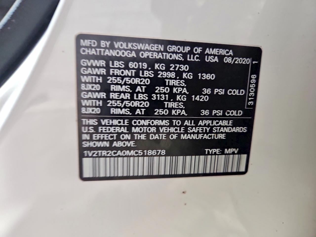 Volkswagen Atlas Sel Premium