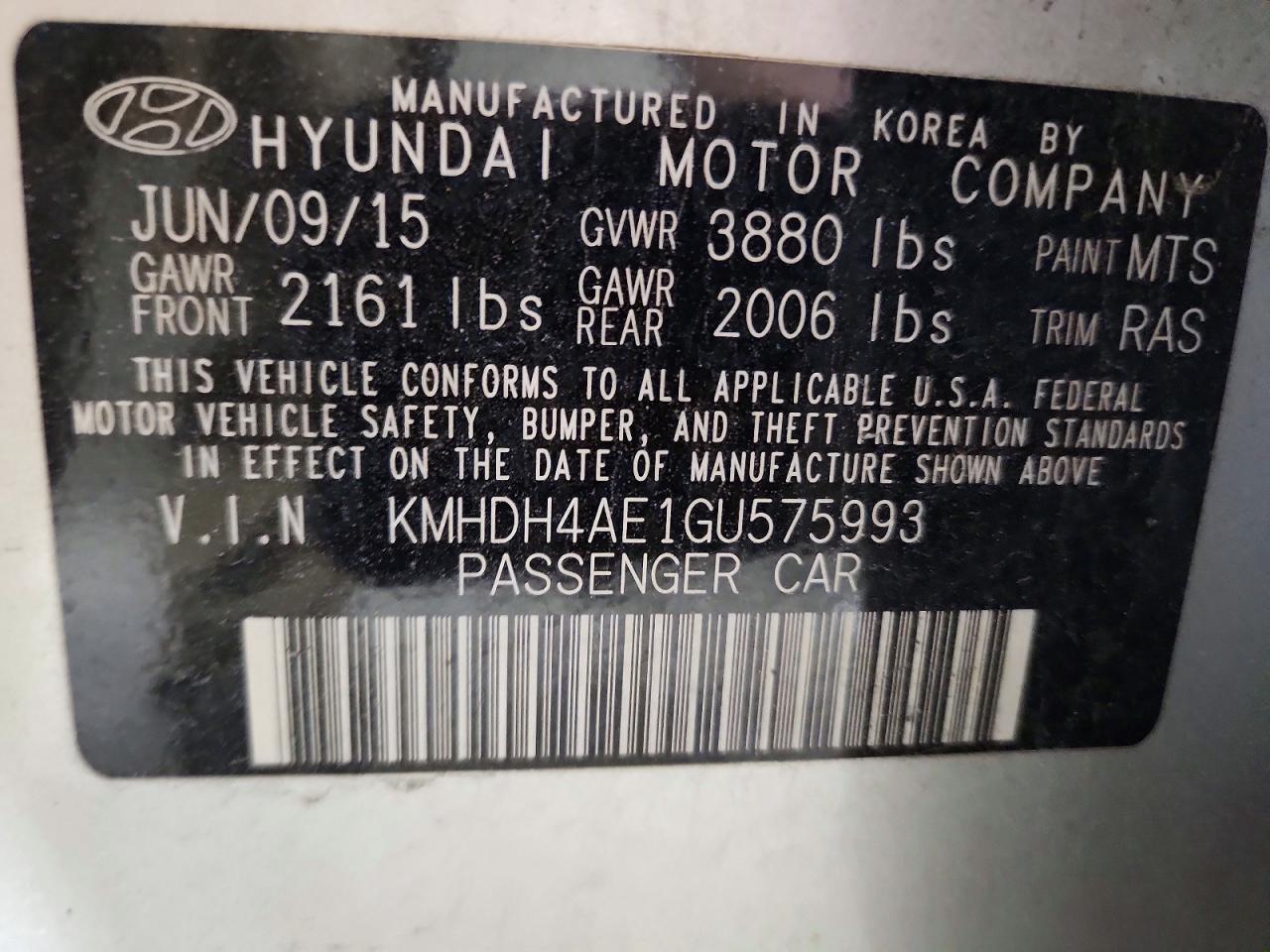 Hyundai ELANTRA Se