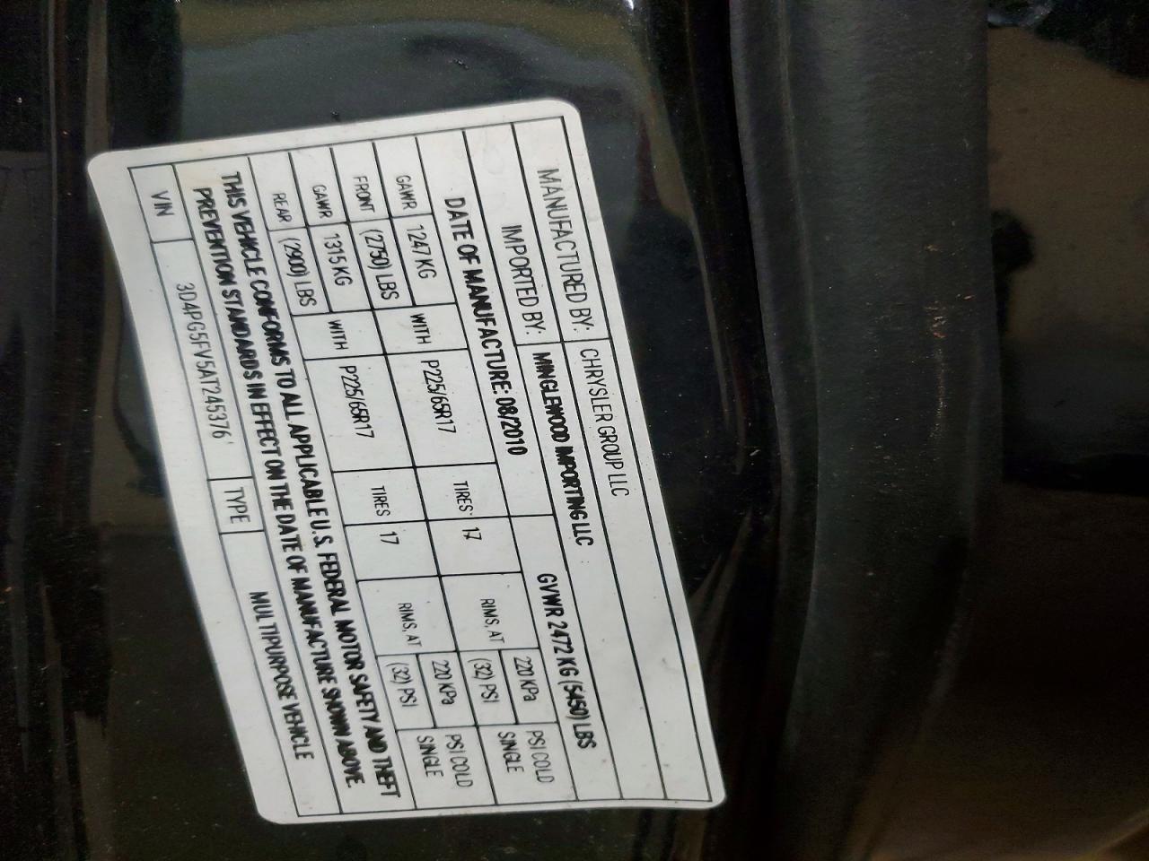 Dodge Journey Sxt