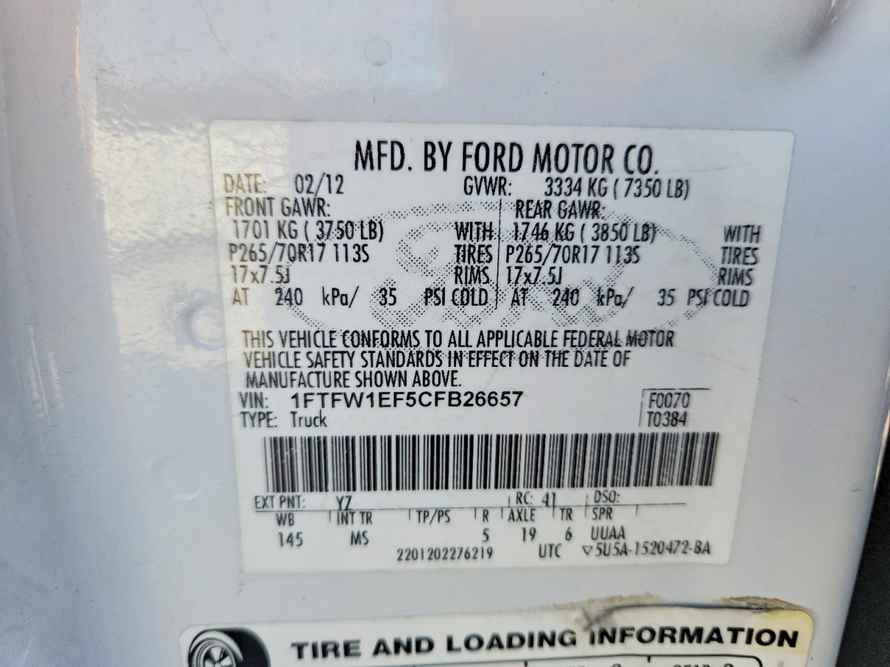 Ford F-150 Supercrew
