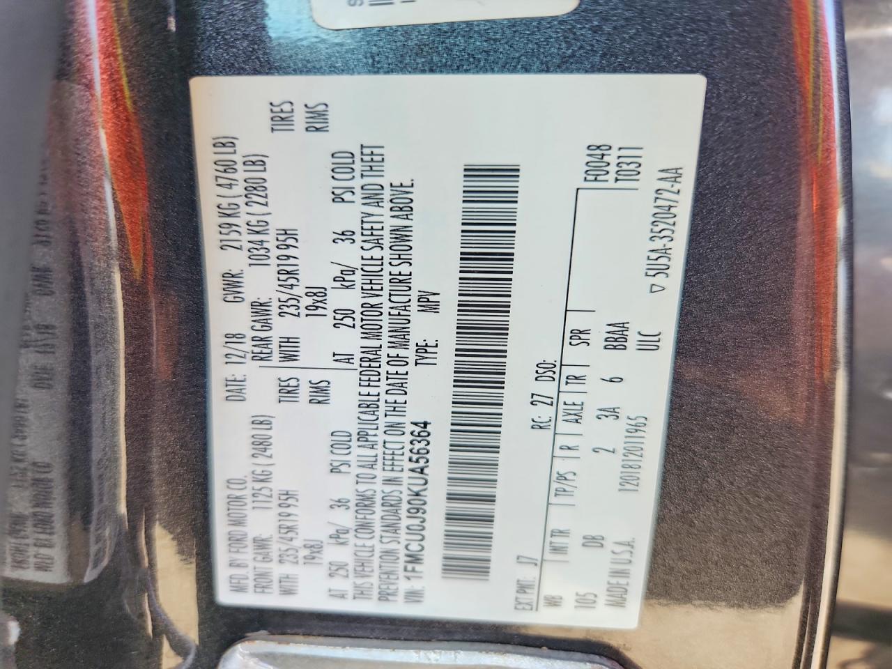 Ford Escape Titanium
