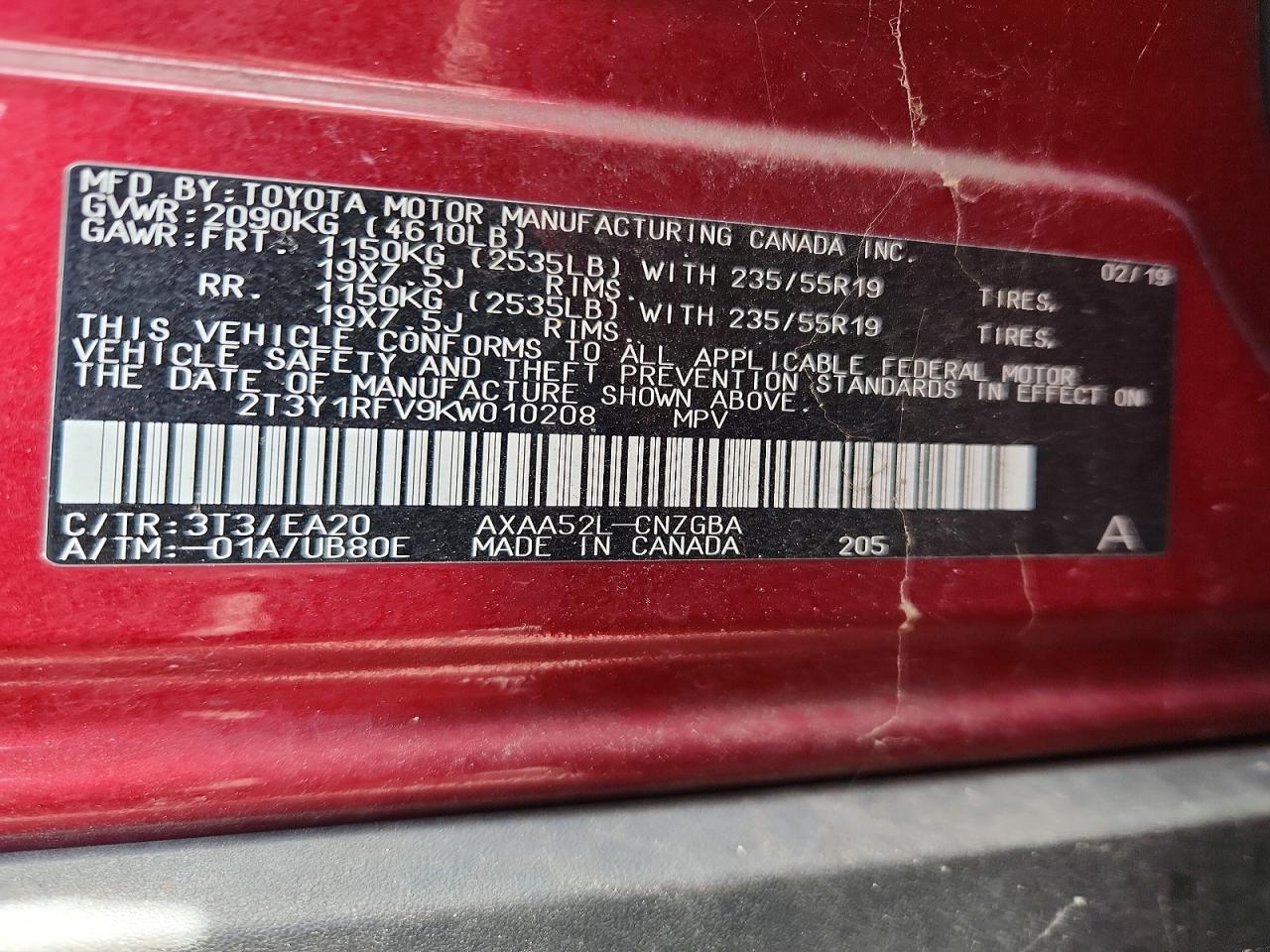 Toyota RAV4 Limited