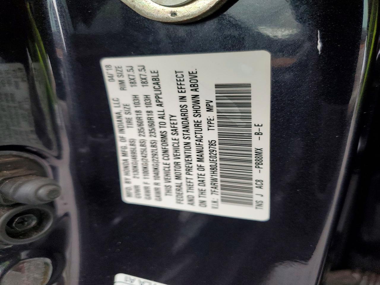 Honda Crv Exl