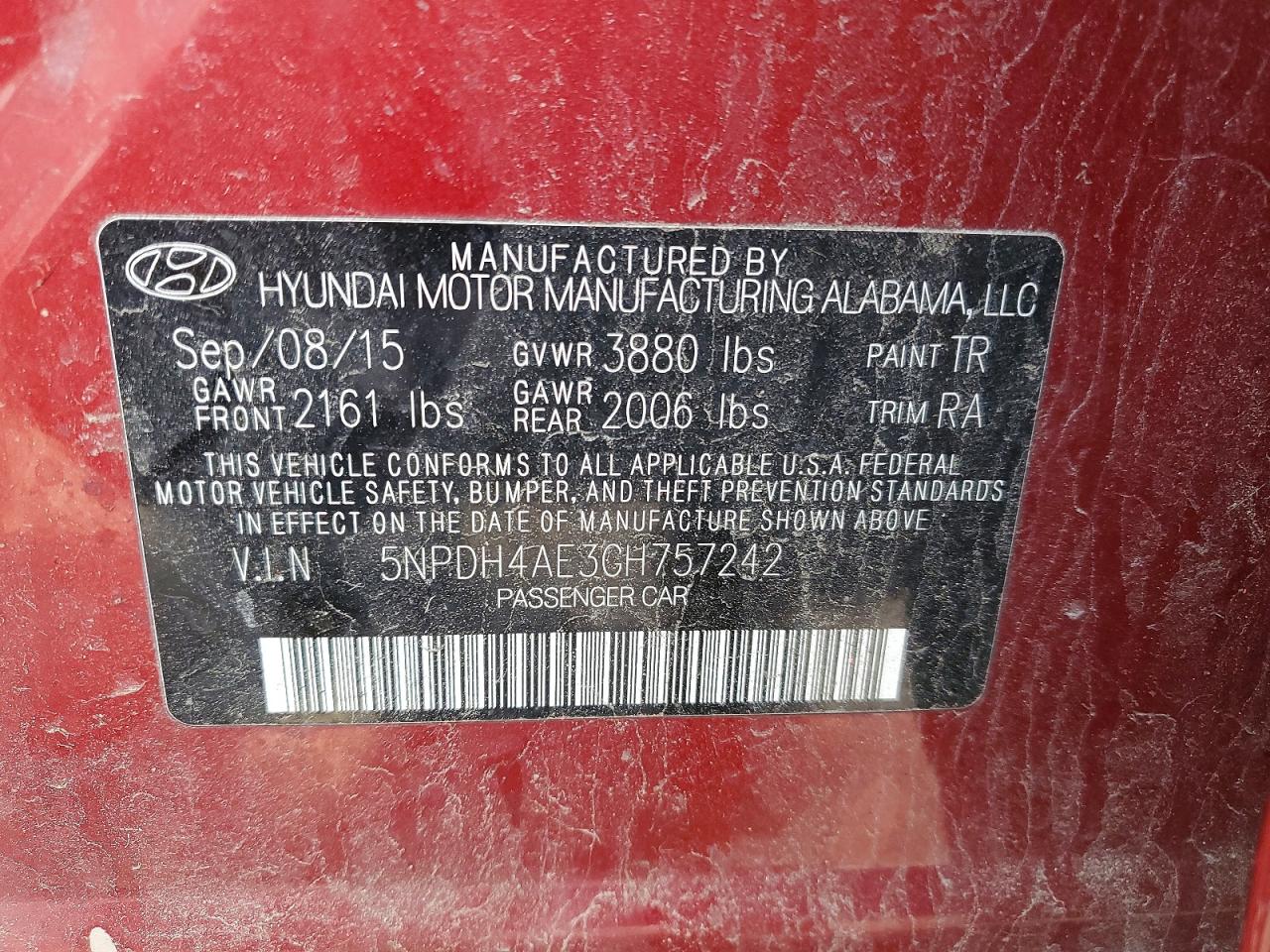 Hyundai ELANTRA Se