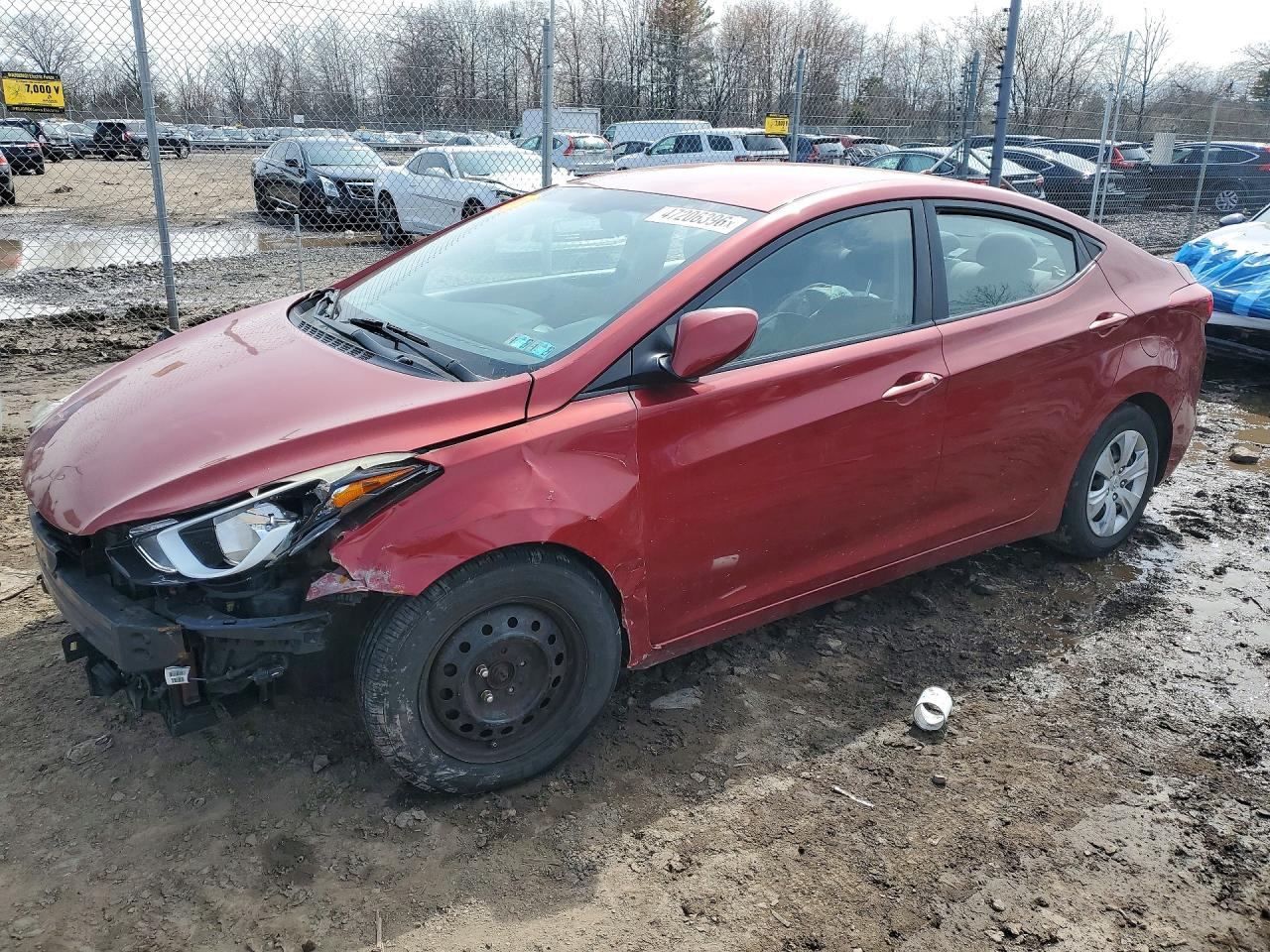 Salvage Hyundai ELANTRA Image
