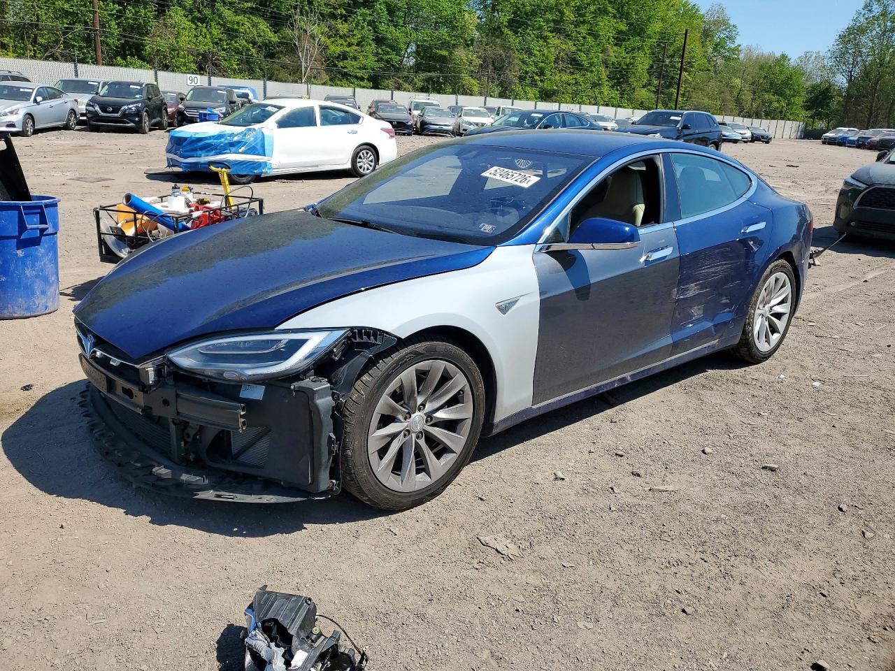 Salvage Tesla Model S Image