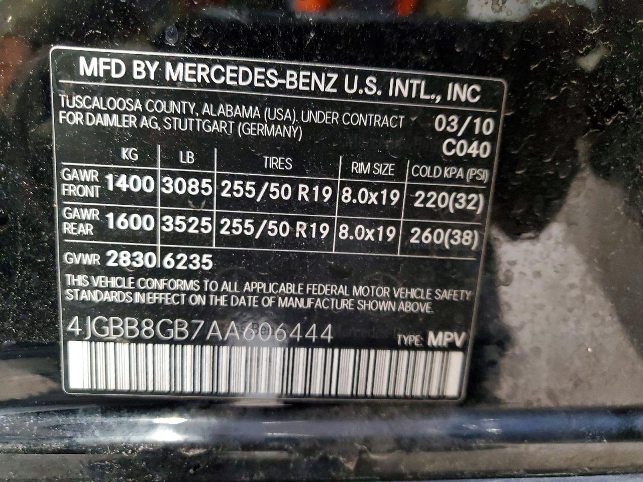 Mercedes-Benz M-Class 350 4matic