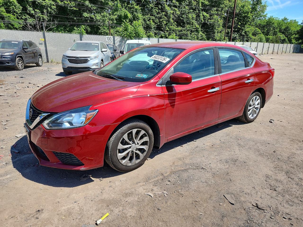 Salvage Nissan Sentra Image