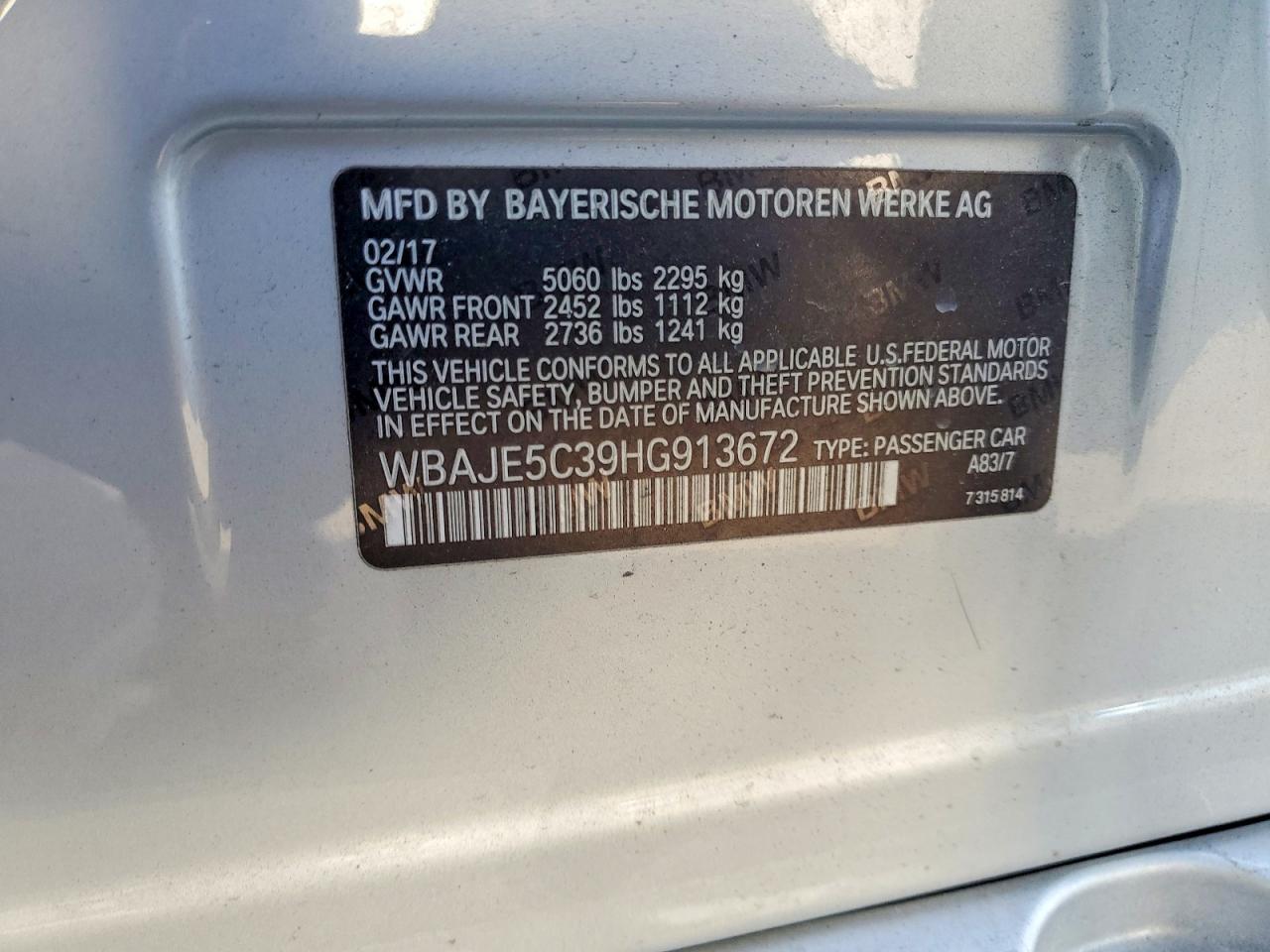 BMW 5 Series I